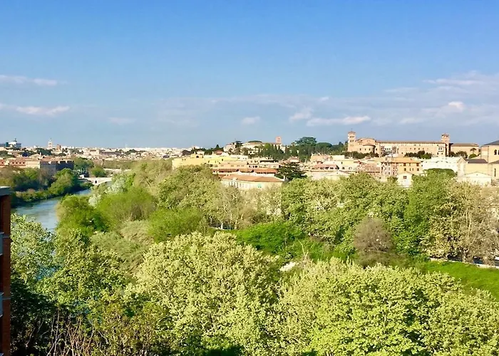 Terrace With Tiber View - Trastevere Roma