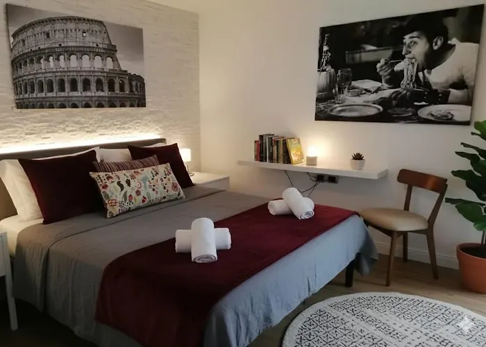 Terrace With Tiber View - Trastevere Apartamento