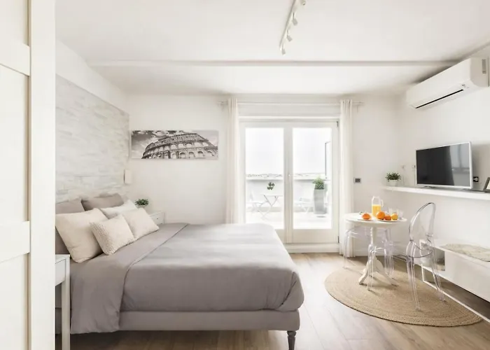 Terrace With Tiber View - Trastevere Apartamento