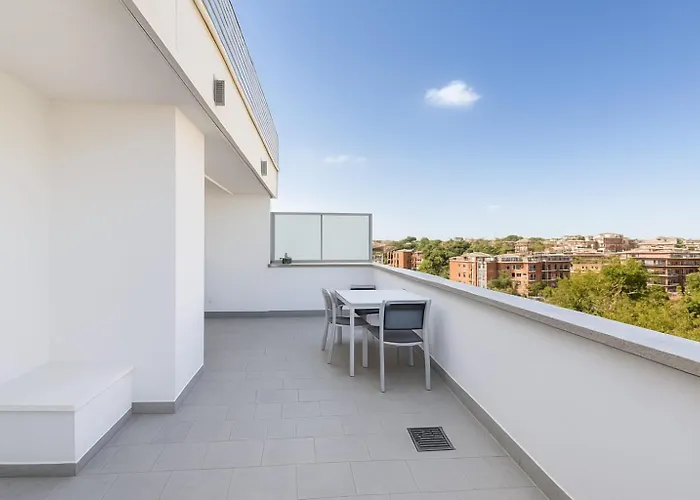 Terrace With Tiber View - Trastevere Apartamento